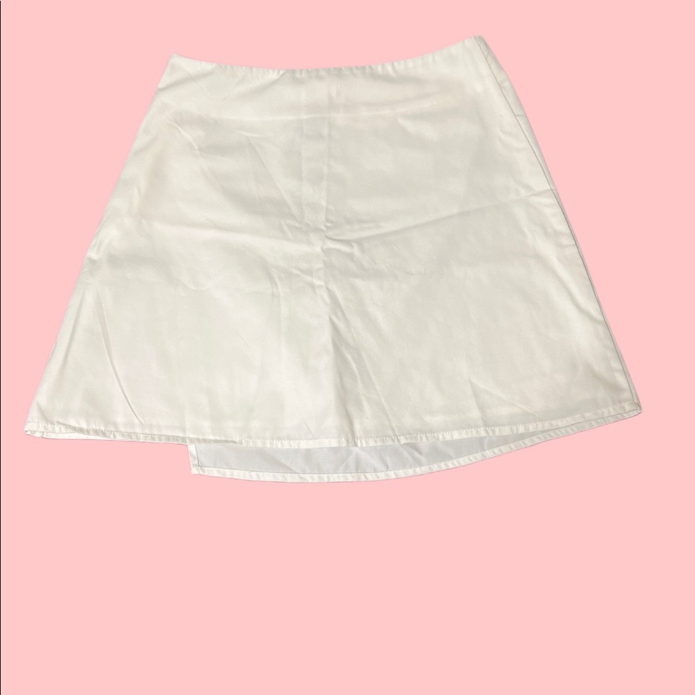 Cider XS white mini skirt